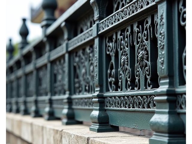 덕수궁 석조전의 복원된 서양식 철물 디테일